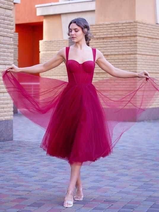 city chic cocktail dress Women's Plus Size This Cocktail Dress Is fashon dresses Flower Girl Dress Burgundy SIZE:large