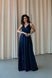 Stunning Blue A-Line Maxi Dress - Floor Length with Side Slit, Ideal for Bridesmaids or Prom (S/M, blue)