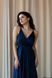 Stunning Blue A-Line Maxi Dress - Floor Length with Side Slit, Ideal for Bridesmaids or Prom (S/M, blue)