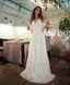 Elegant White Chiffon A-Line Maxi Dress with Cold Shoulders (XL/XXL, white)