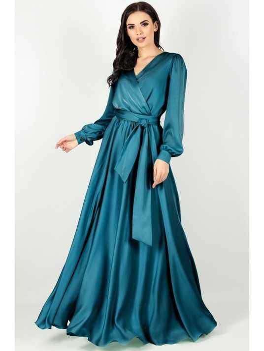 green dress prom Green Tulle Lace Long Prom Dress with Corset, Green Formal Party Dress, Green / Custom Size main image 0