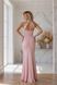 Light Blush Pink Bodycon Maxi Dress for a Stylish Cocktail Look (XS, pastel pink)
