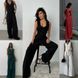 Stylish two-piece black suit (S, black)