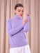 Basic solid lavender turtleneck (L/XL, purple)