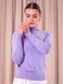 Basic solid lavender turtleneck (L/XL, purple)
