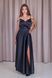 Elegant Black Sleeveless Maxi Dress with V-Neck and Side Slit (S, black)