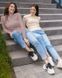 Powder warm high neck tee (M/L, pastel pink)