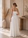 Formal White Satin Floor-Length Dress (M, white)