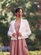 Pink Long Spaghetti Strap Evening Dress (S, pastel pink)