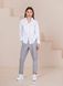 Women's classic shirt (M/L, white)