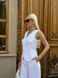 Stylish white two-piece suit (S, white)