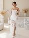 Sleeveless White A-Line Dress (S, white)