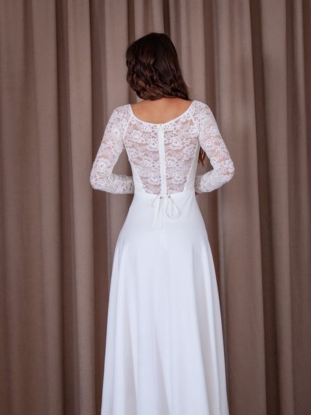 Formal Occasion White Spring Autumn Winter Maxi Dress (XL, white)