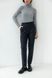 Black wool suit classic pants (M, black)