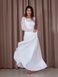 Formal Occasion White Spring Autumn Winter Maxi Dress (XL, white)