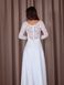 Formal Occasion White Spring Autumn Winter Maxi Dress (XL, white)