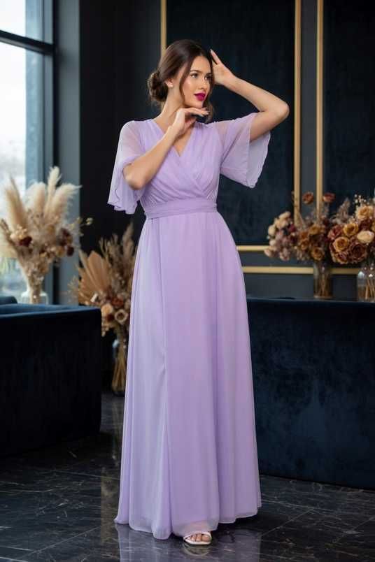 lavender chiffon dress with sleeves Side Slit Maxi Sheer (XL) Size:15½ 32/33 Satin Shirt Men Burgundy pmaxcustomlabel4 Formal dress Ethereal and elegant