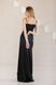 Black Satin Empire Waist Maxi Dress (XS, black)