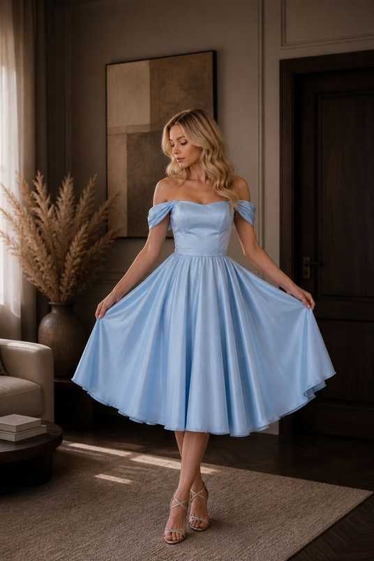 corset light blue dress Silk Midi Size:L 12-14 alt text Slashed Leather Mini Dress