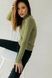 Basic solid olive turtleneck (M/L, sage green)