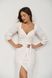 Light Blue Midi Wrap Dress with Front Slit and Lantern Sleeves for Summer, Spring and Autumn (XL, light blue)