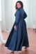 Chic Fit & Flare Green Wrap Maxi Dress with Long Sleeves for Cocktail Parties and Weddings (XXXL, green)