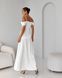 Long white maxi dress (L, white)