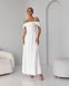 Long white maxi dress (L, white)