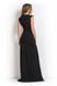 Elegant Long Black Dress: Figure-Hugging Sheath Silhouette with Slit on Leg - Ideal for Proms and Formal Occasions (M, black)