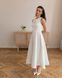 Festive white dress (L, white)