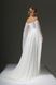 Elegant White Evening Maxi Dress (S/M, white)
