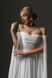 Elegant White Evening Maxi Dress (S/M, white)