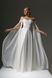 Elegant White Evening Maxi Dress (S/M, white)