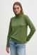 Basic solid light green turtleneck (M/L, light green)