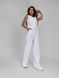 Stylish two-piece suit (S, white)