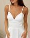 White mini cocktail dress with lace-up detail (S, off white)