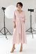 Long Powder Pink Dress (XL, pastel pink)