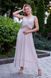 Cotton A-line summer dress with thin straps (M/L, grey)