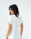 Silk white T-shirt (M, white)