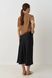 Classic black midi skirt (XS/S, black)