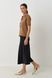 Classic black midi skirt (XS/S, black)
