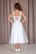 Women's light blue corset midi dress (S, light blue)
