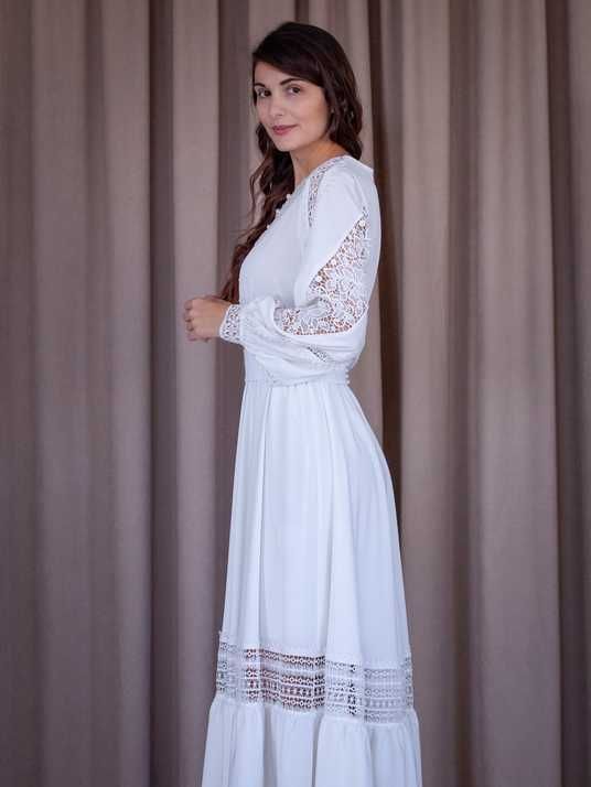 blue long sleeve prom dress A-line Light Sky Blue Sparkly Long Prom Dresses Sequins Long Sleeve Ev –  SELINADRESS