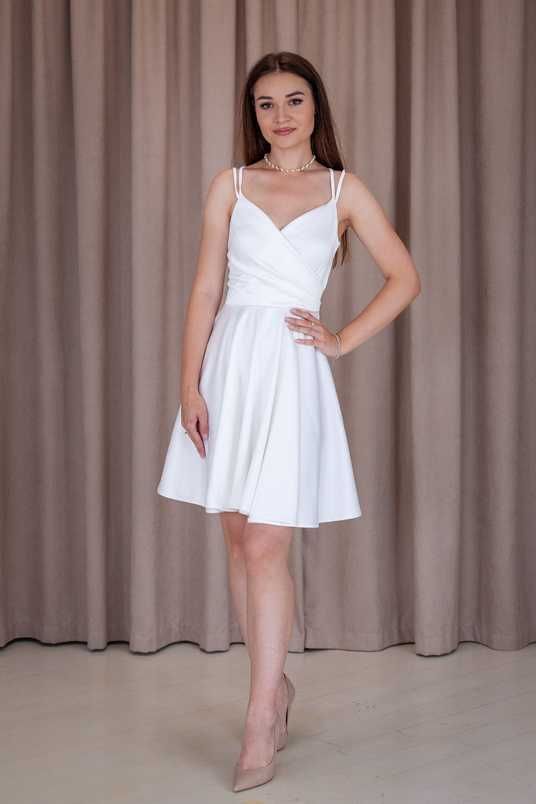 smocked waist dress Rustic Romance Paisley V-Neck Smocked Waist Zip Front Midi Dress M / Ivory/Mocha