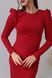 Elegant evening dress in red (XXS, red)