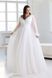 Floor Length V-Neck Chiffon Maxi Dress (XL/XXL, off white)