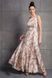 Floral Print Maxi Dress in Silk: Colorful Floor Length A-Line Swing Dress for Summer Parties and Weddings (универсальный (S/L), pink)