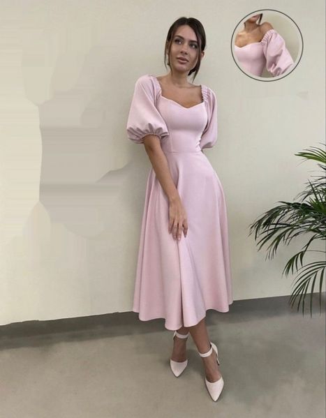 Pink Off the Shoulder A-Line Cocktail Dress (XS, pink)