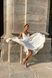 White Silk Wrap Dress with Spaghetti Straps, Side Slit - Ideal for Engagements and Graduation Photos (XS/S, white)