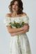 Summer dress with floral print midi length (S, off white)